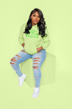 Lime Hoodie