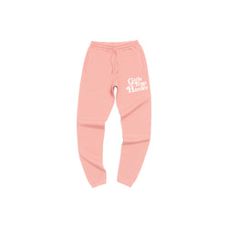 Salmon Pink Sweatpants