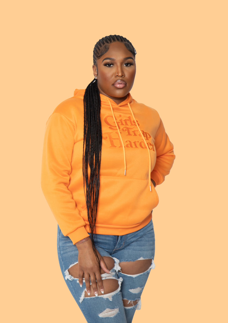 Orange Hoodie